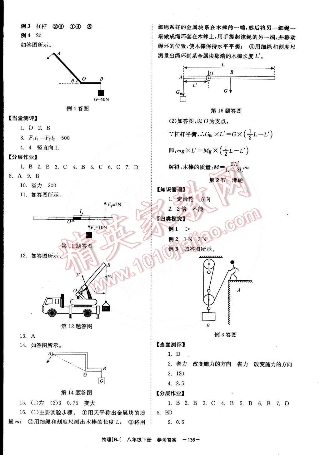 2015年全效學(xué)習(xí)八年級(jí)物理下冊(cè)人教版 第12頁(yè)