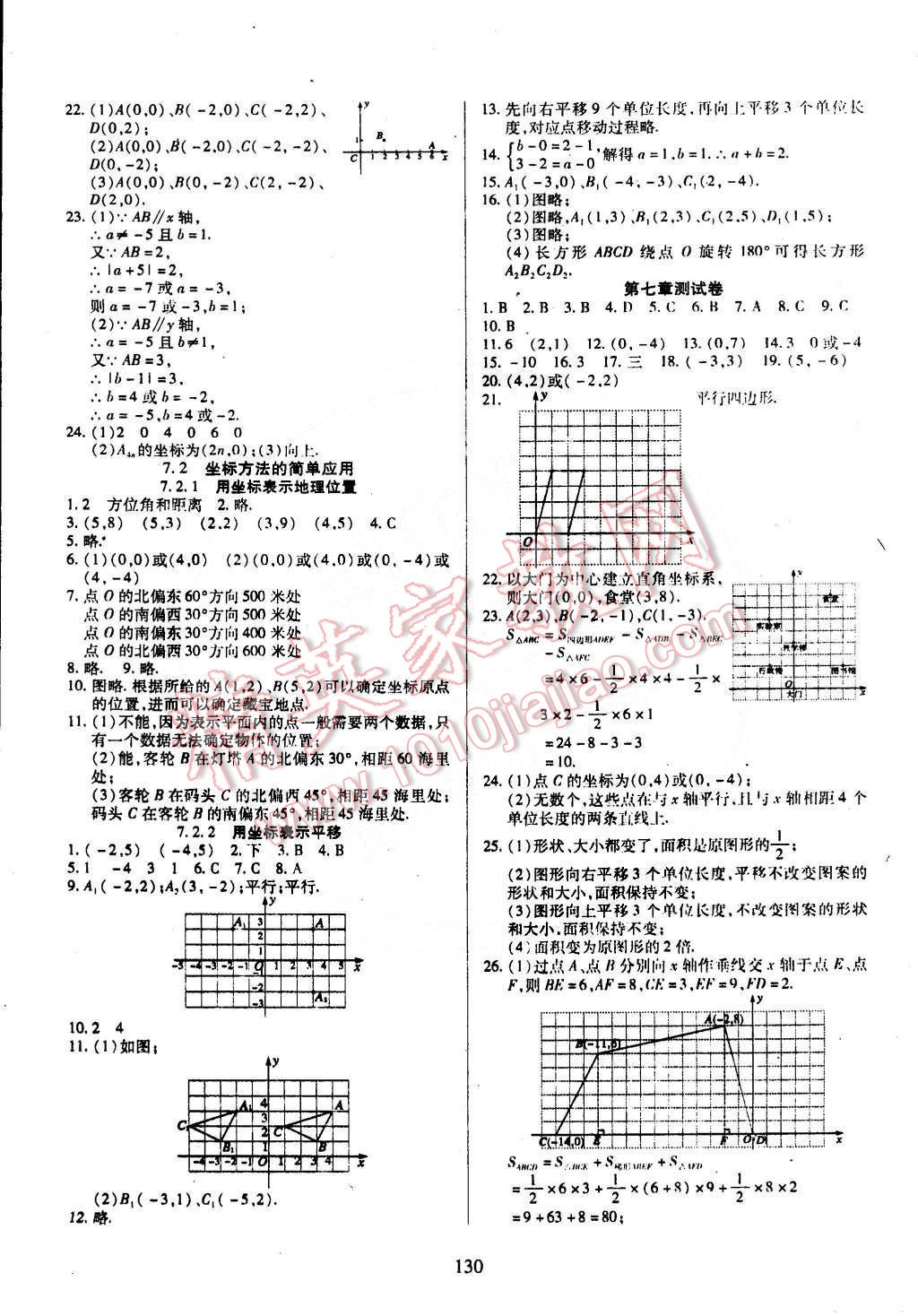 2015年有效課堂課時(shí)導(dǎo)學(xué)案七年級(jí)數(shù)學(xué)下冊(cè)人教版 第6頁(yè)