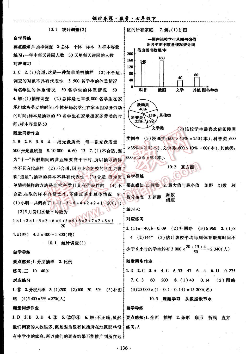 2015年课时夺冠七年级数学下册人教版 第12页