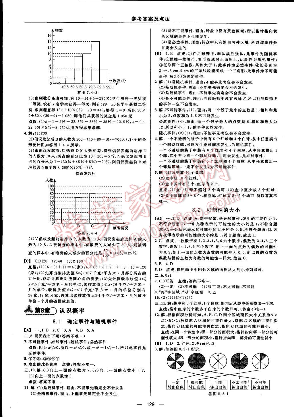 2015年综合应用创新题典中点八年级数学下册苏科版 第16页