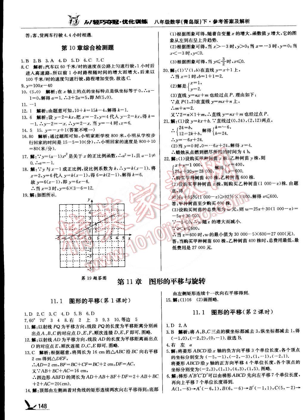 2015年1加1轻巧夺冠优化训练八年级数学下册青岛版银版双色提升版 第21页