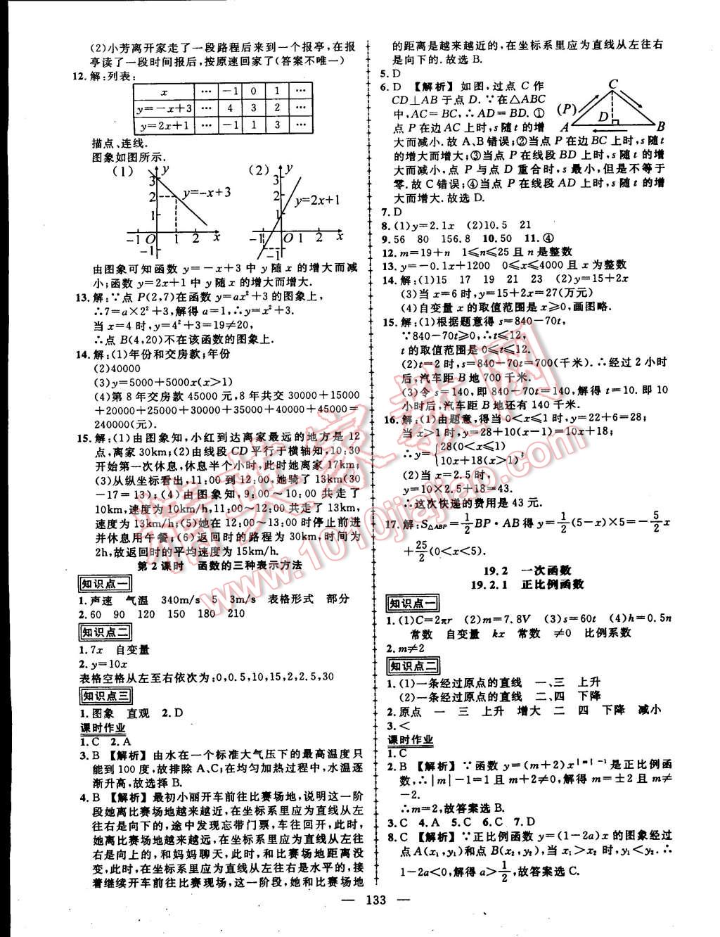 2015年黄冈创优作业导学练八年级数学下册人教版 第15页