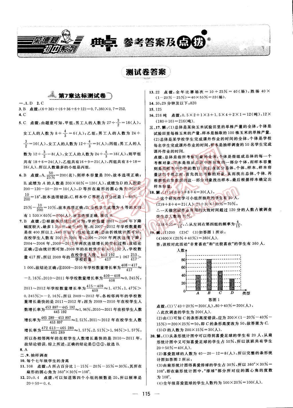 2015年综合应用创新题典中点八年级数学下册苏科版 第1页