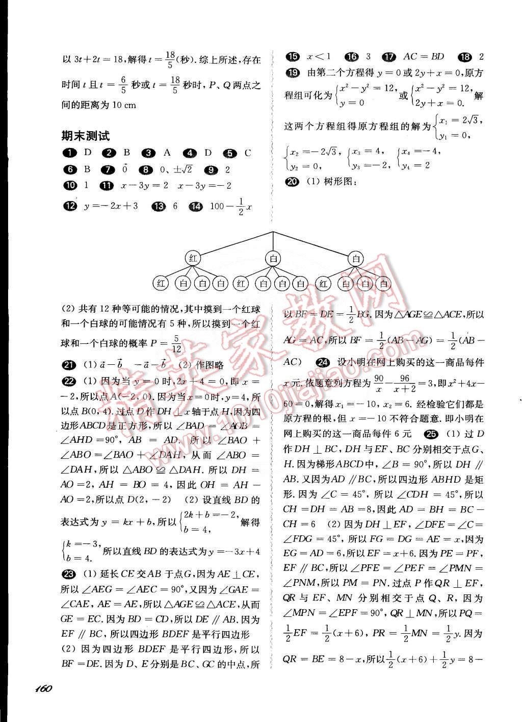 2015年一課一練八年級(jí)數(shù)學(xué)第二學(xué)期華東師大版 第19頁(yè)