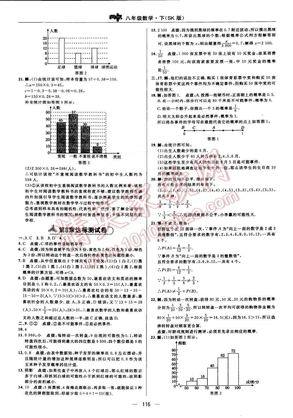 2015年综合应用创新题典中点八年级数学下册苏科版 第2页