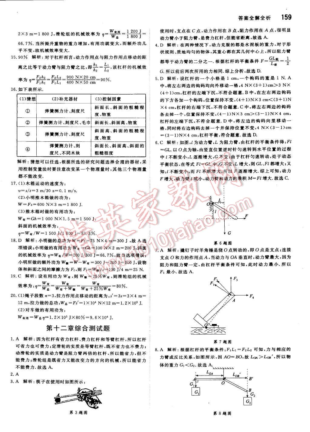 2015年提分教练八年级物理下册人教版 第29页