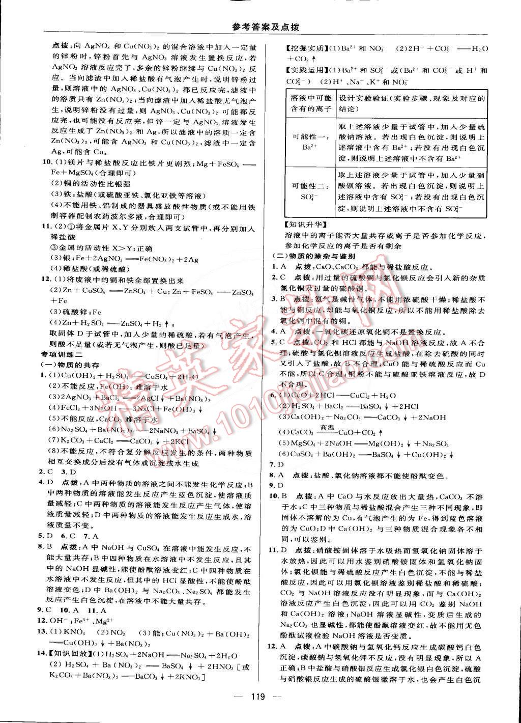 2015年綜合應(yīng)用創(chuàng)新題典中點(diǎn)九年級(jí)化學(xué)下冊(cè)滬教版 第13頁(yè)