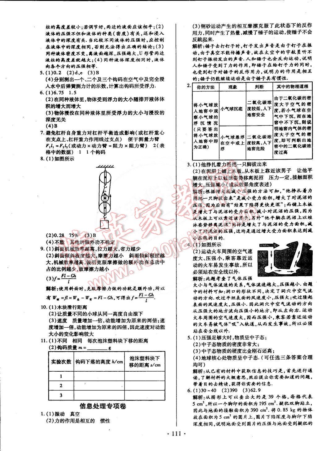 2015年名師三導(dǎo)學(xué)練考八年級物理下冊滬科版 第13頁