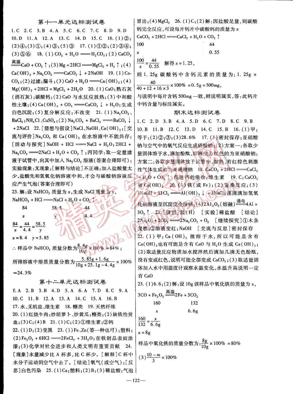 2015年高效学案金典课堂九年级化学下册 第12页