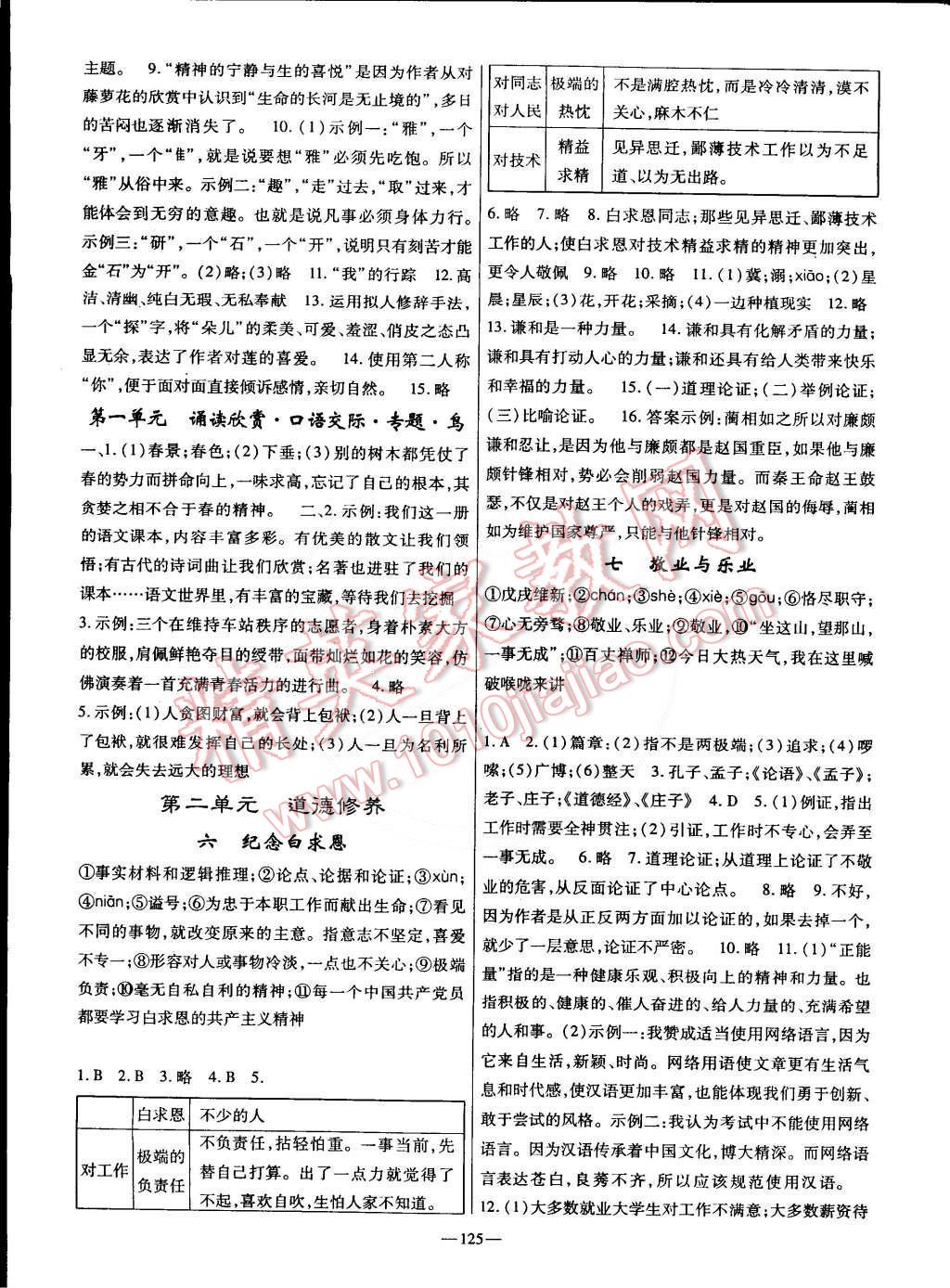 2015年高效學(xué)案金典課堂八年級語文下冊蘇教版 第3頁