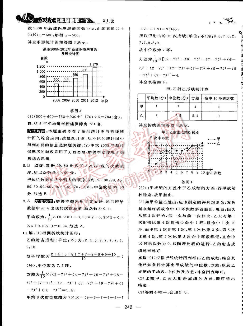 2015年特高級教師點撥七年級數(shù)學下冊湘教版 第66頁