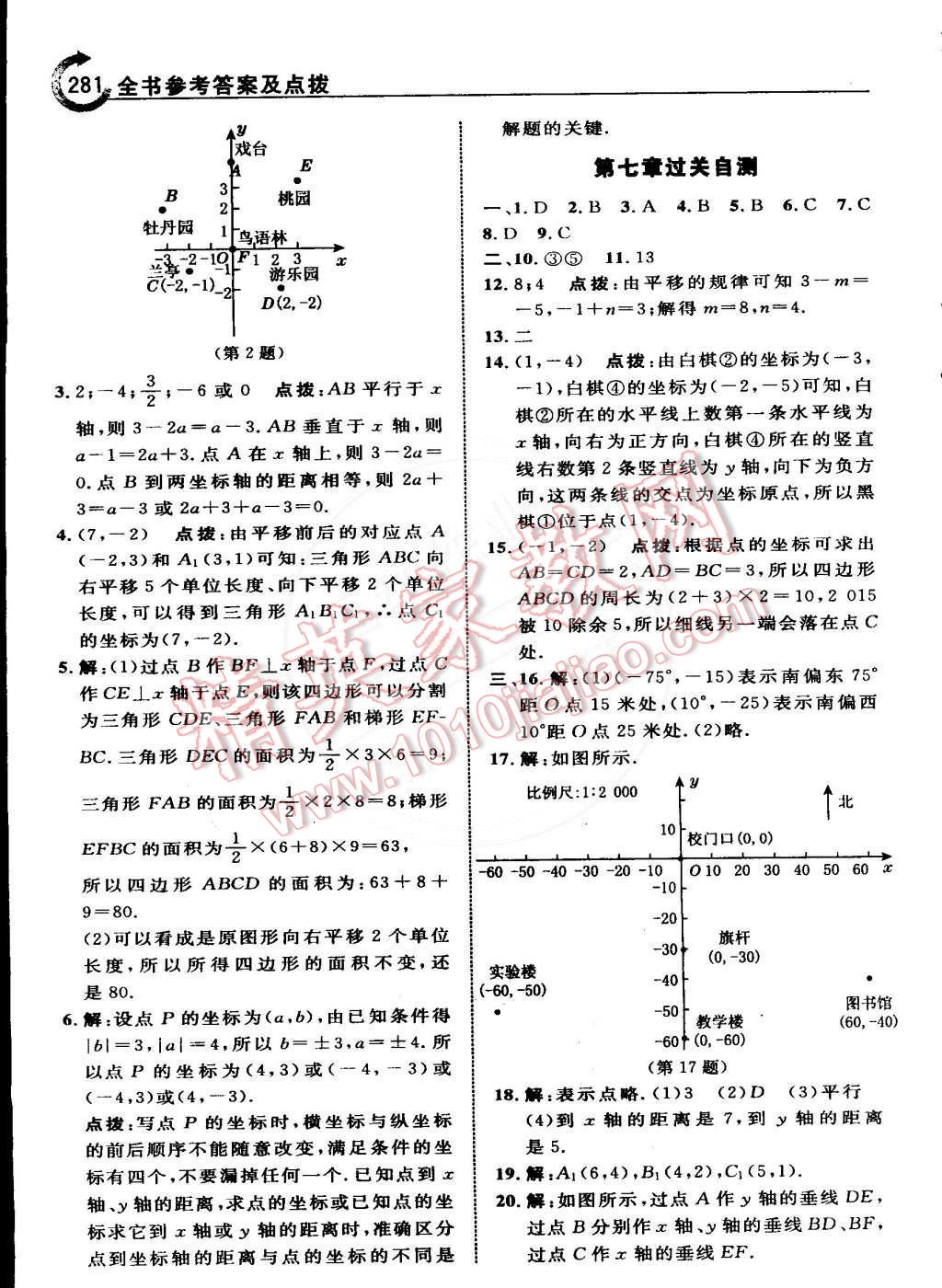 2015年特高級(jí)教師點(diǎn)撥七年級(jí)數(shù)學(xué)下冊(cè)人教版 第74頁