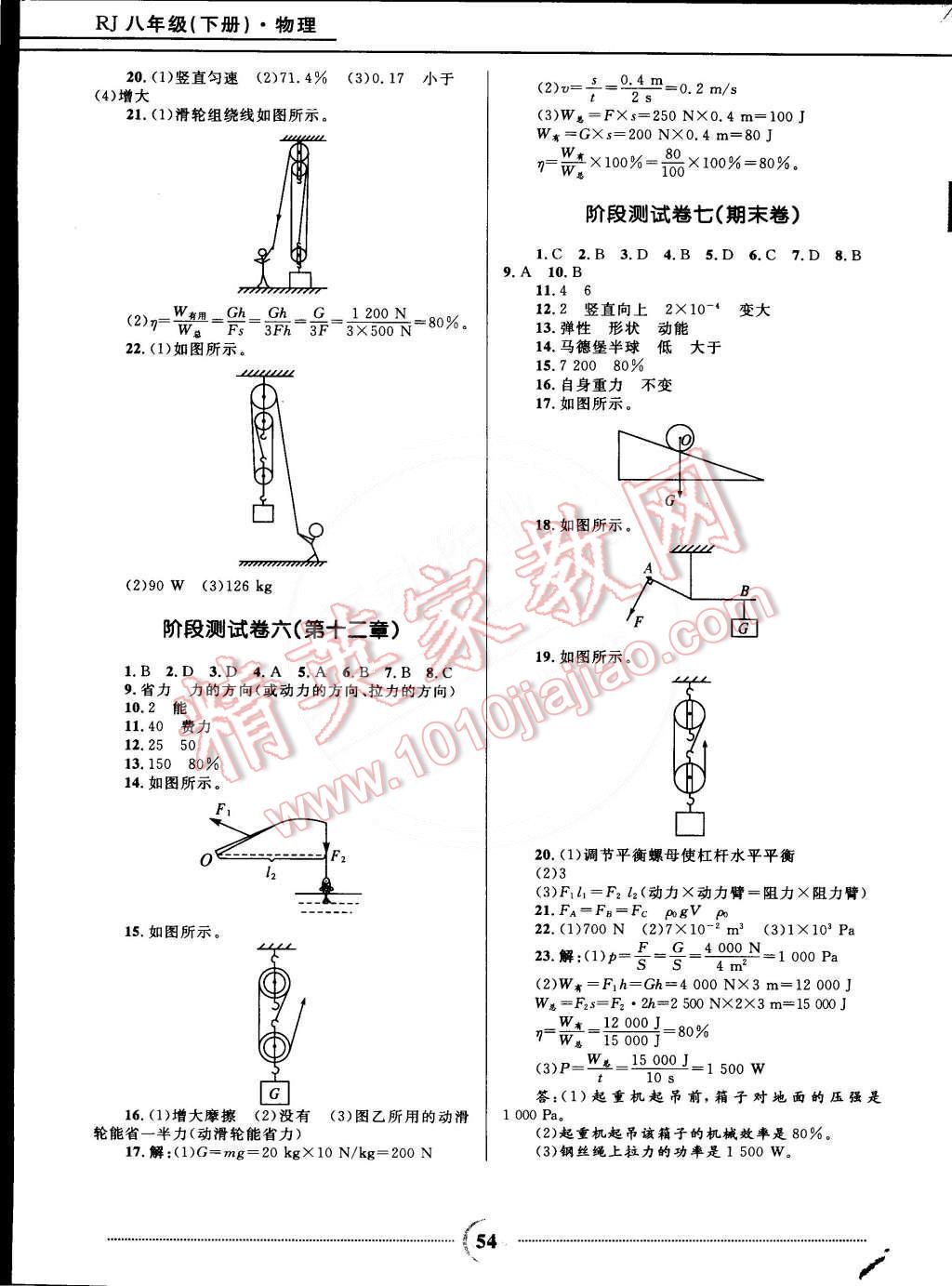 2015年奪冠百分百初中精講精練八年級物理下冊人教版 第14頁