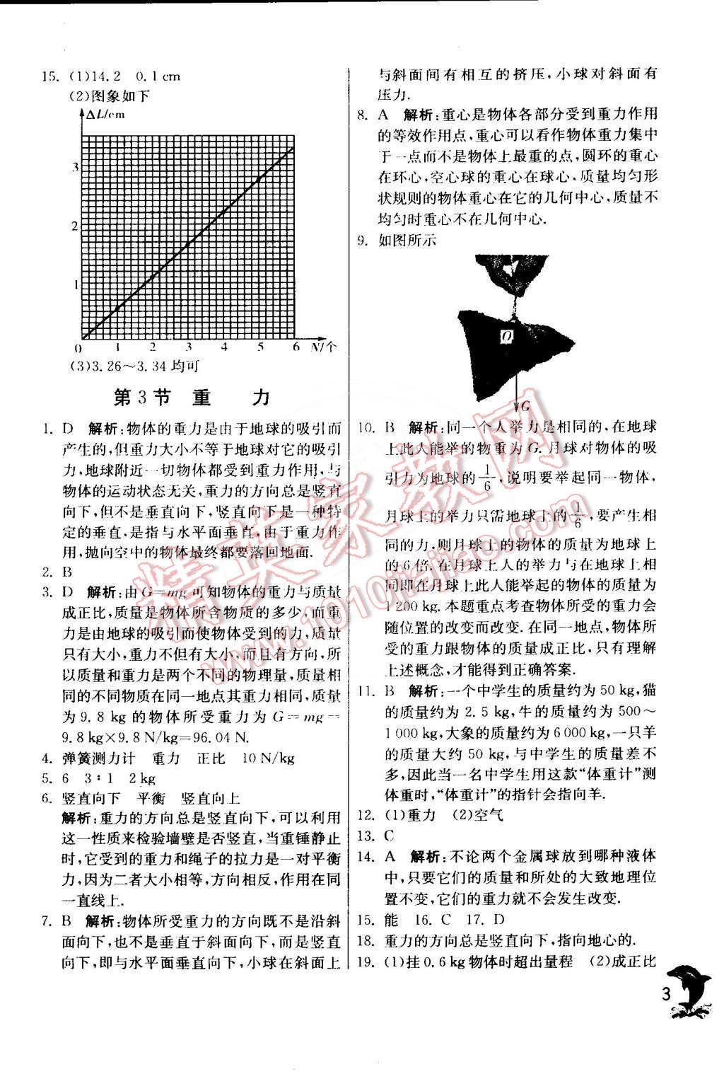 2015年實(shí)驗(yàn)班提優(yōu)訓(xùn)練八年級物理下冊人教版 第3頁