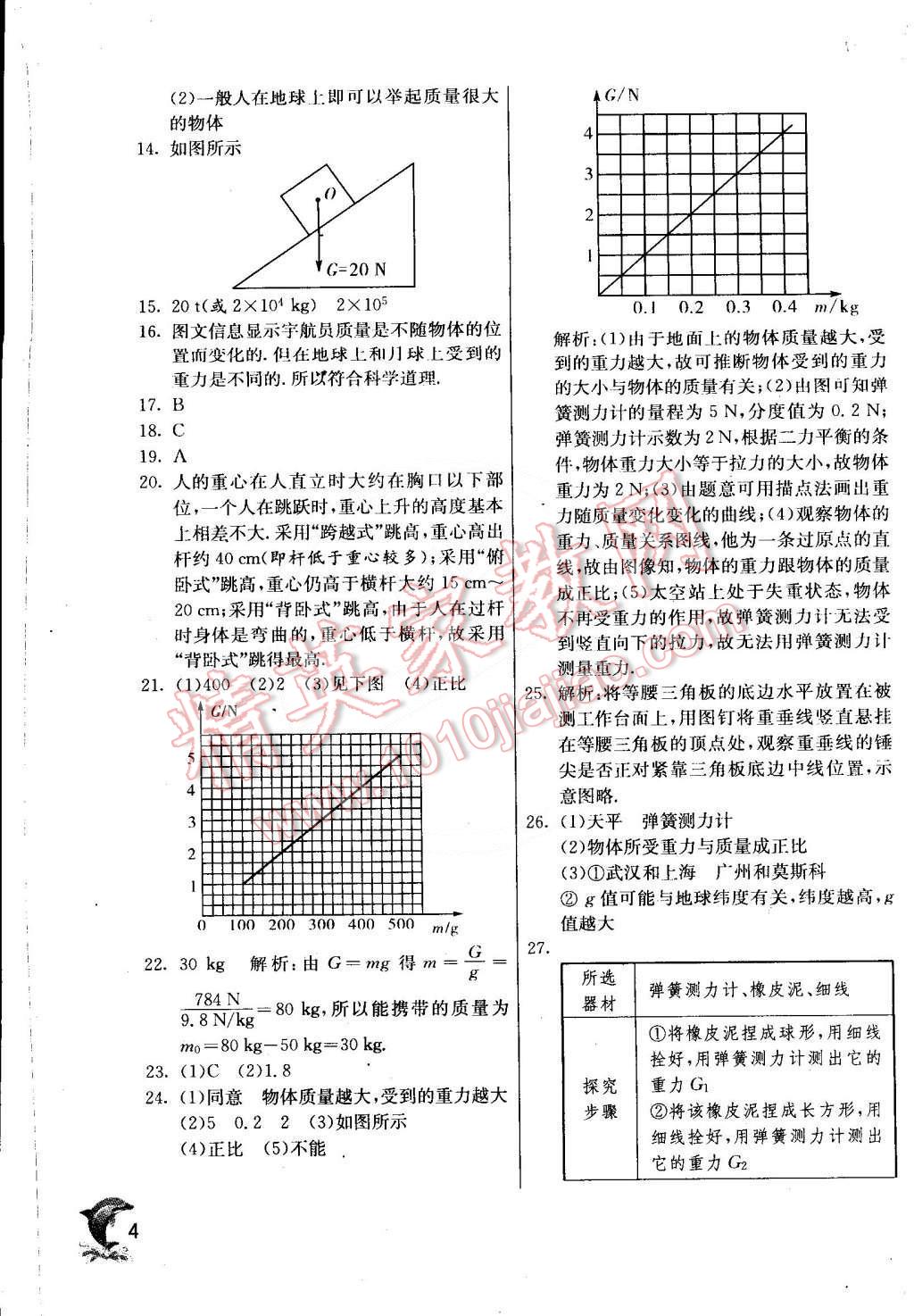 2015年實驗班提優(yōu)訓練八年級物理下冊滬粵版 第4頁