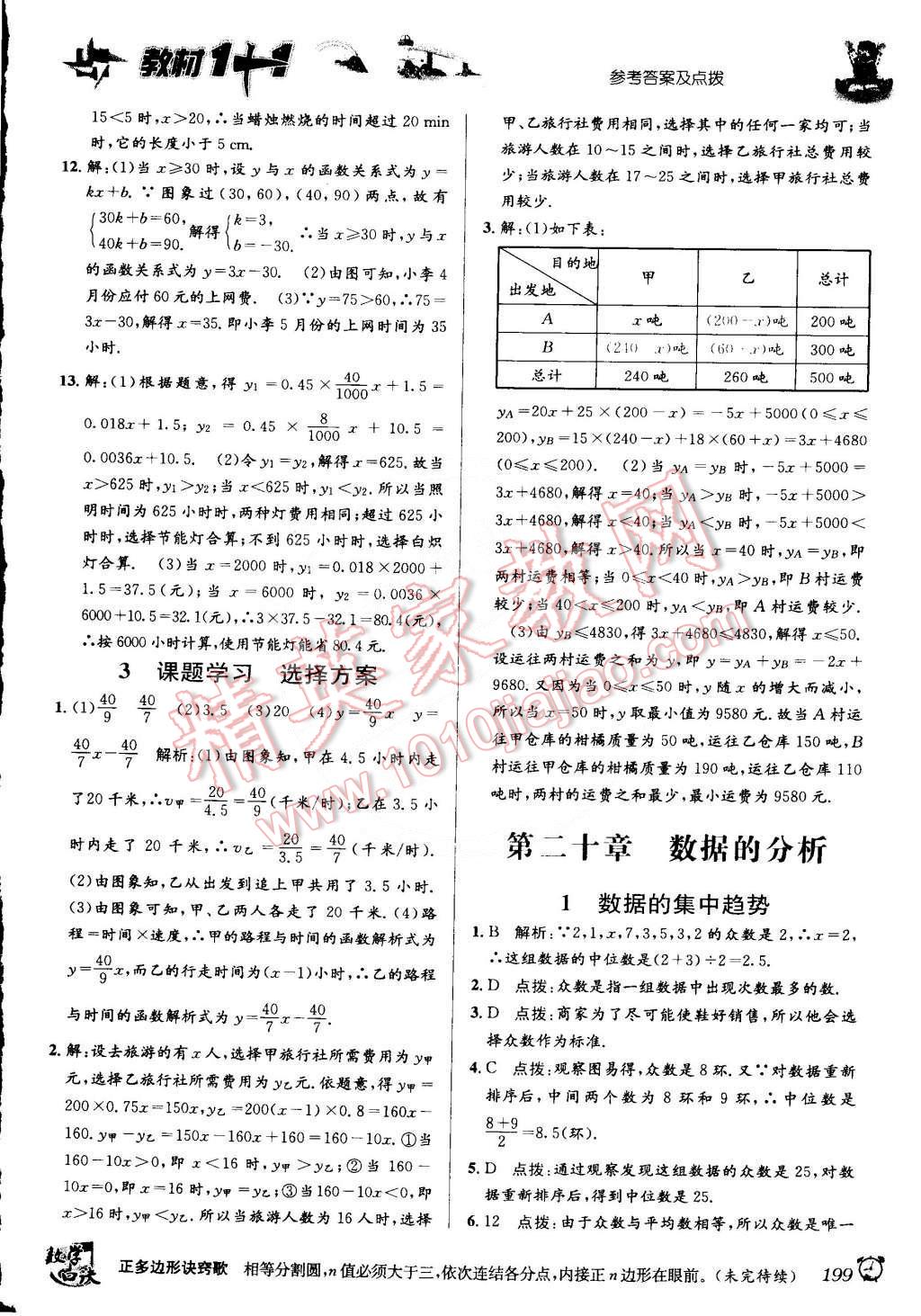 2015年教材1加1八年級數(shù)學(xué)下冊人教版 第7頁