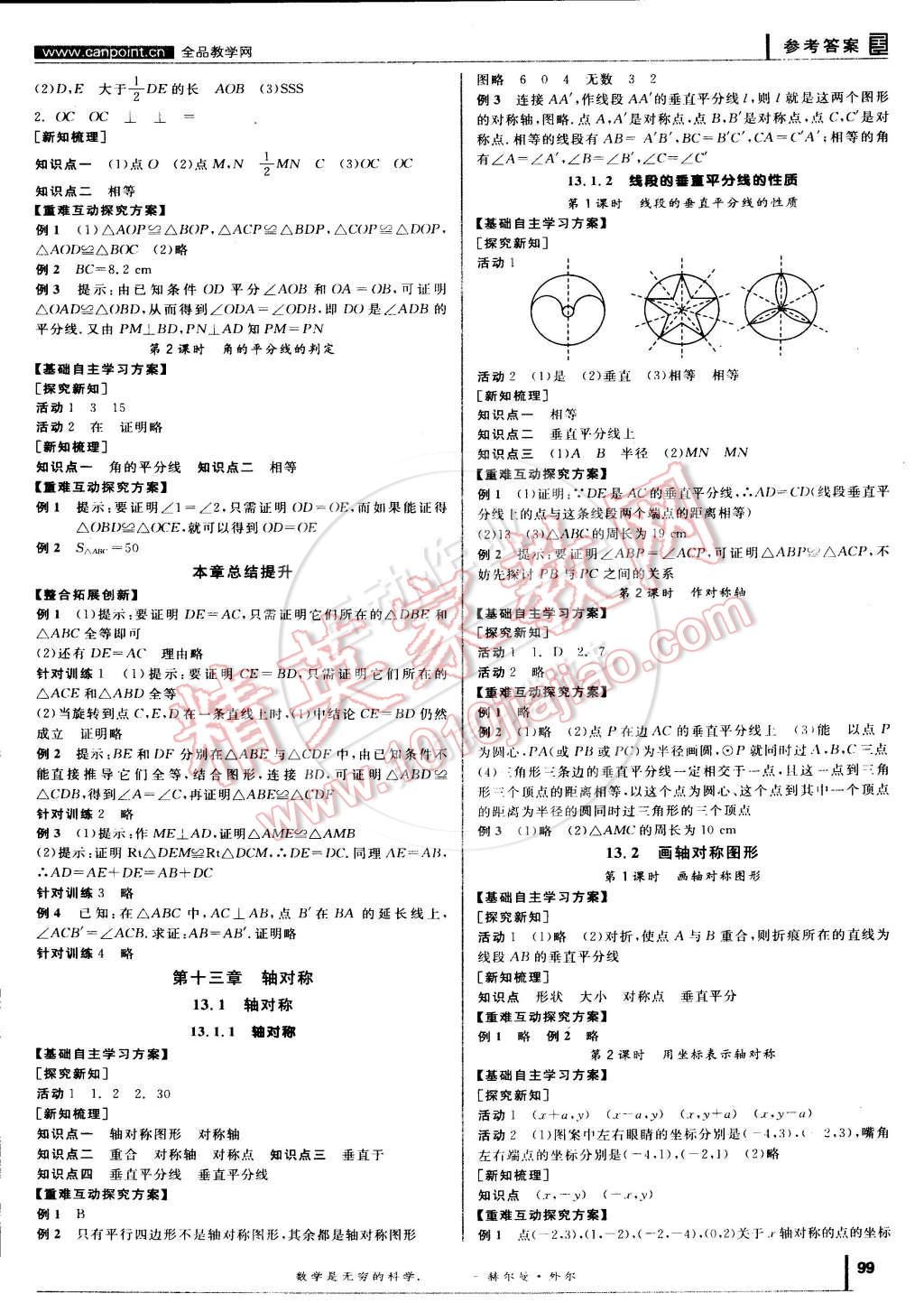 2014年全品學(xué)練考八年級數(shù)學(xué)下冊人教版 第15頁