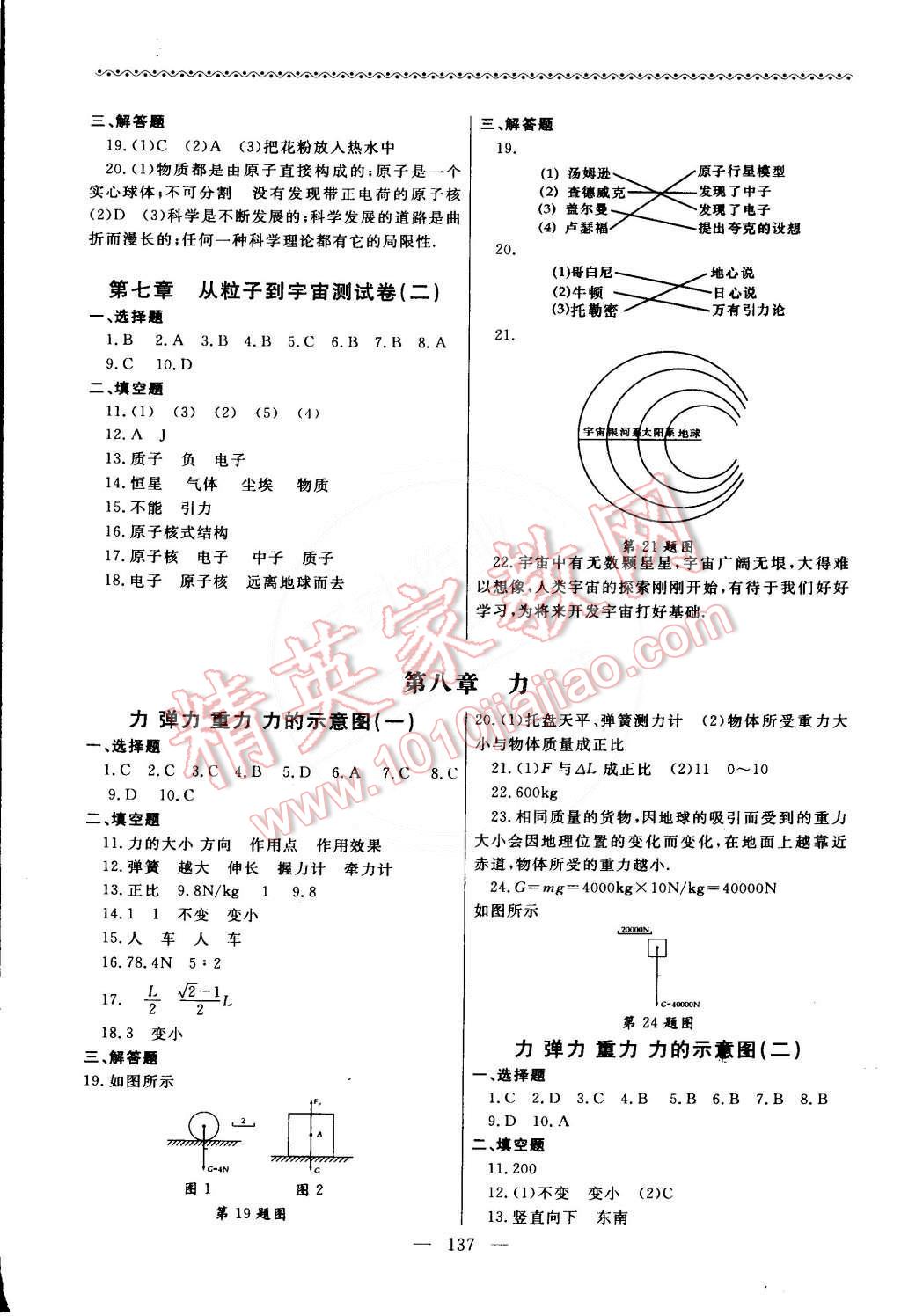 2015年為了燦爛的明天同步輔導(dǎo)與能力訓(xùn)練八年級(jí)物理下冊(cè)蘇科版 第5頁(yè)