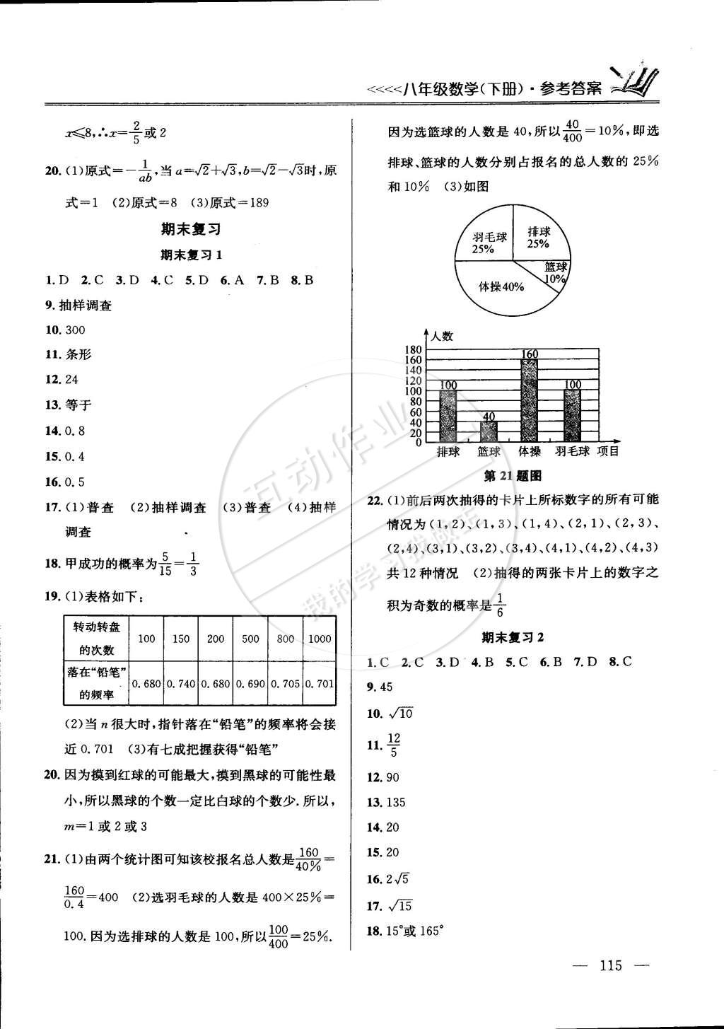 2015年提優(yōu)訓(xùn)練非常階段123八年級數(shù)學(xué)下冊國標(biāo)江蘇版 第13頁