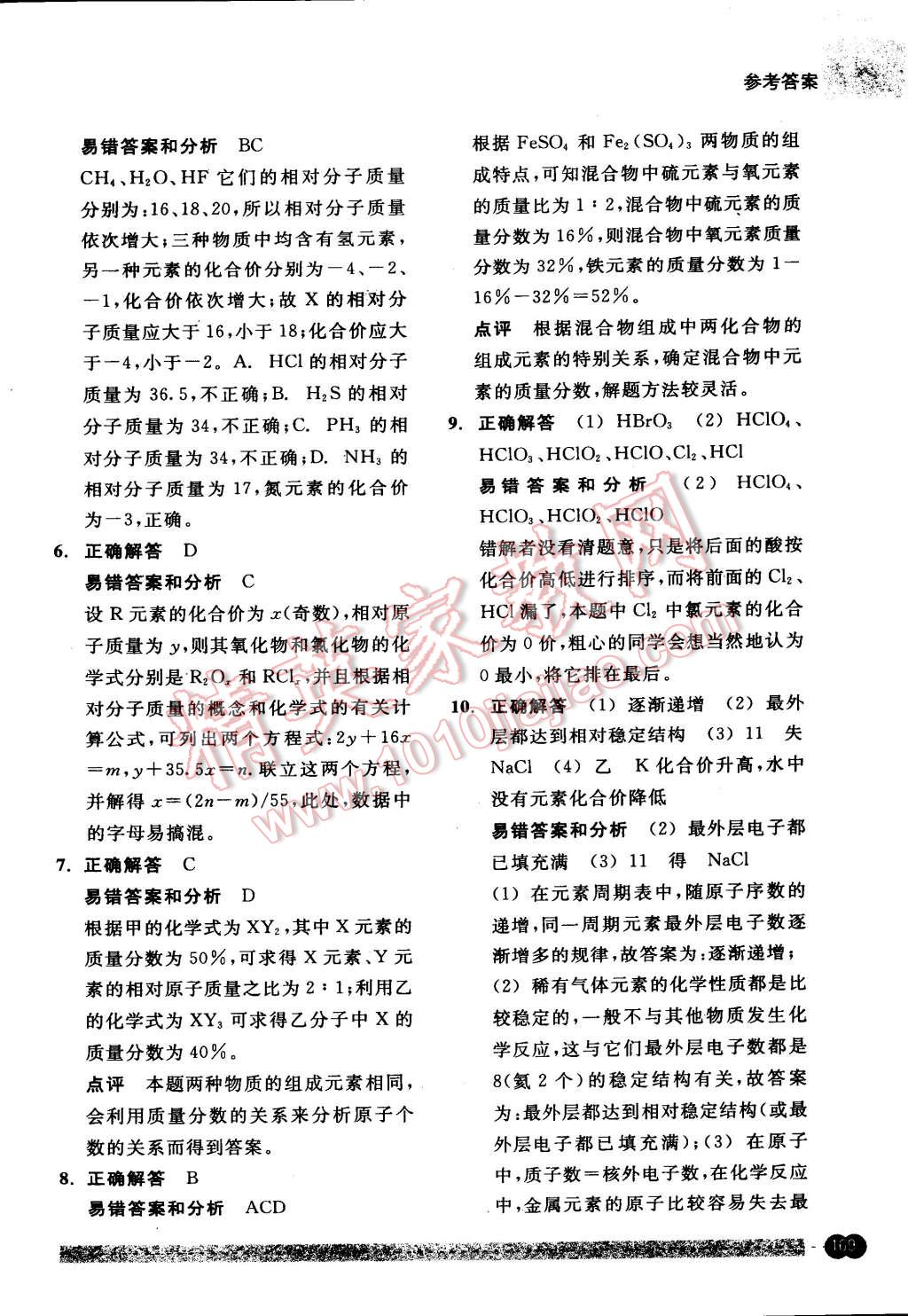 2015年尖子生培優(yōu)教材錯(cuò)題專訓(xùn)八年級(jí)科學(xué)下冊(cè) 第33頁(yè)