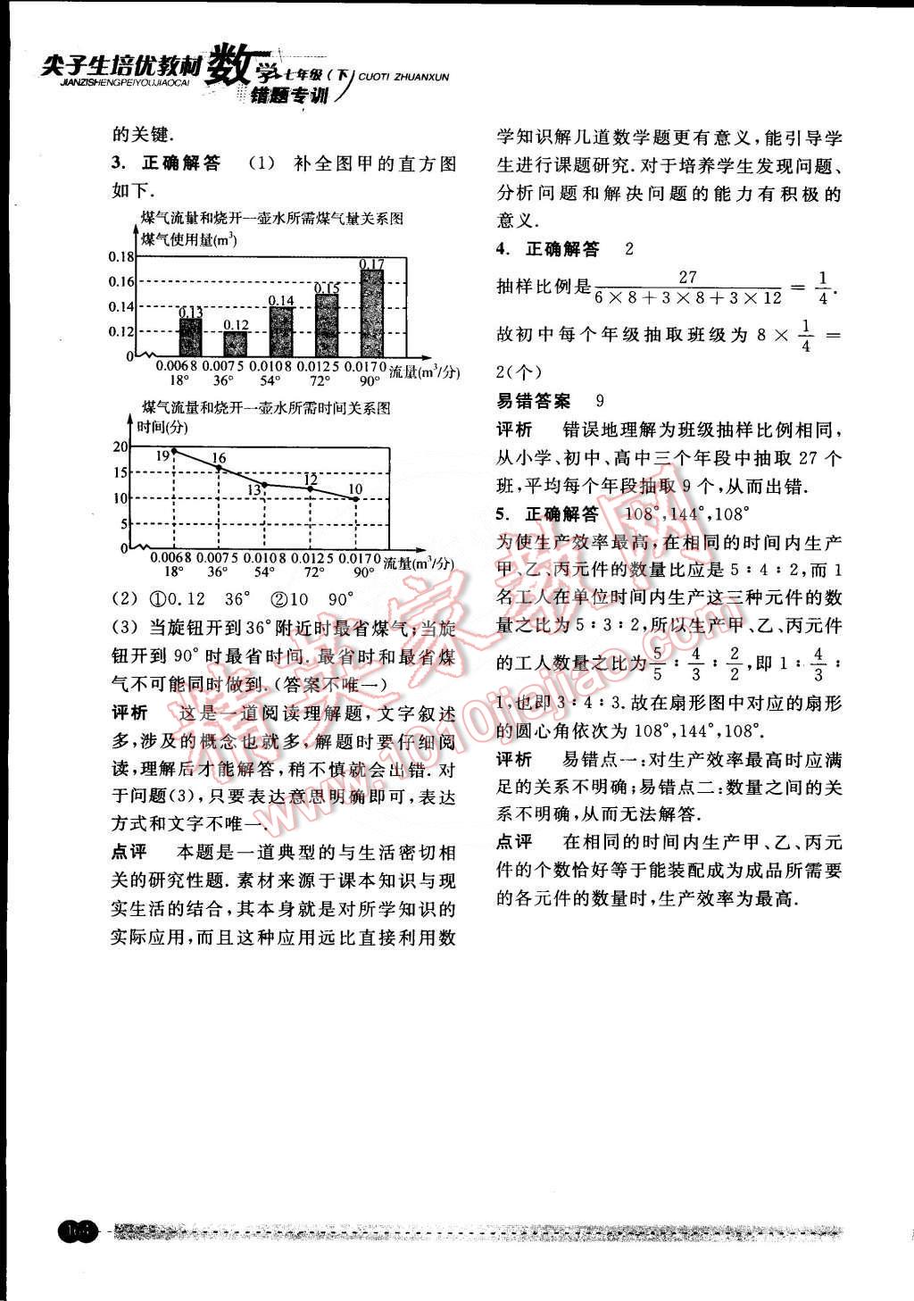 2015年尖子生培優(yōu)教材錯題專訓(xùn)七年級數(shù)學(xué)下冊 第47頁