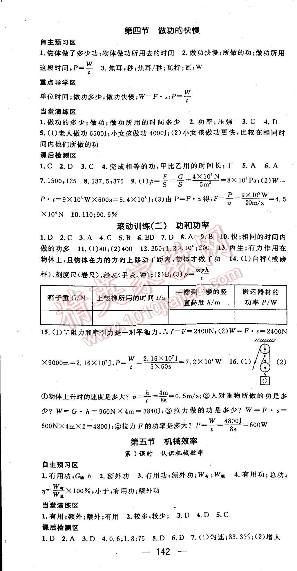 2015年精英新課堂八年級(jí)物理下冊(cè)滬科版 第10頁(yè)