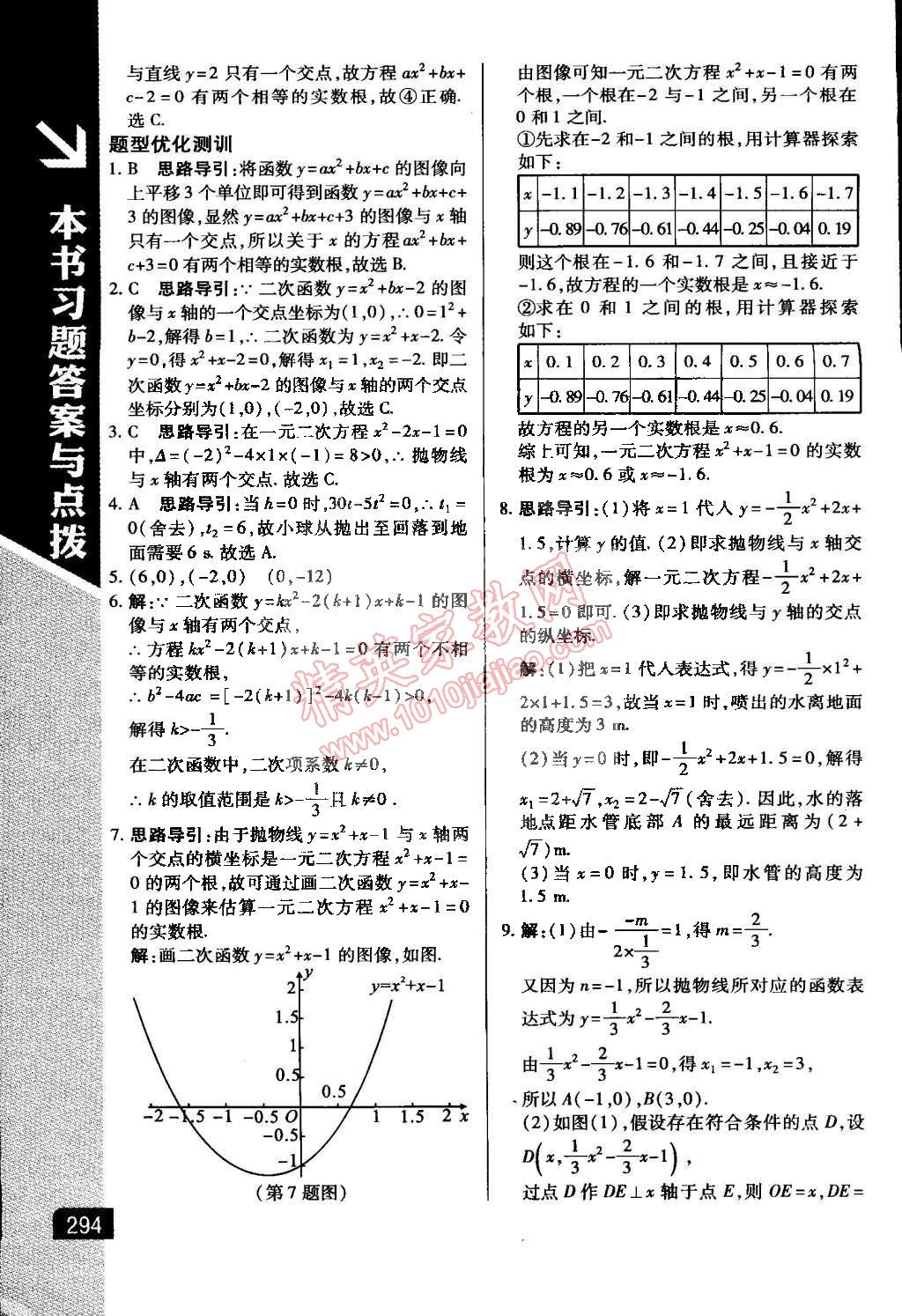 2015年萬(wàn)向思維倍速學(xué)習(xí)法九年級(jí)數(shù)學(xué)下冊(cè)湘教版 第6頁(yè)