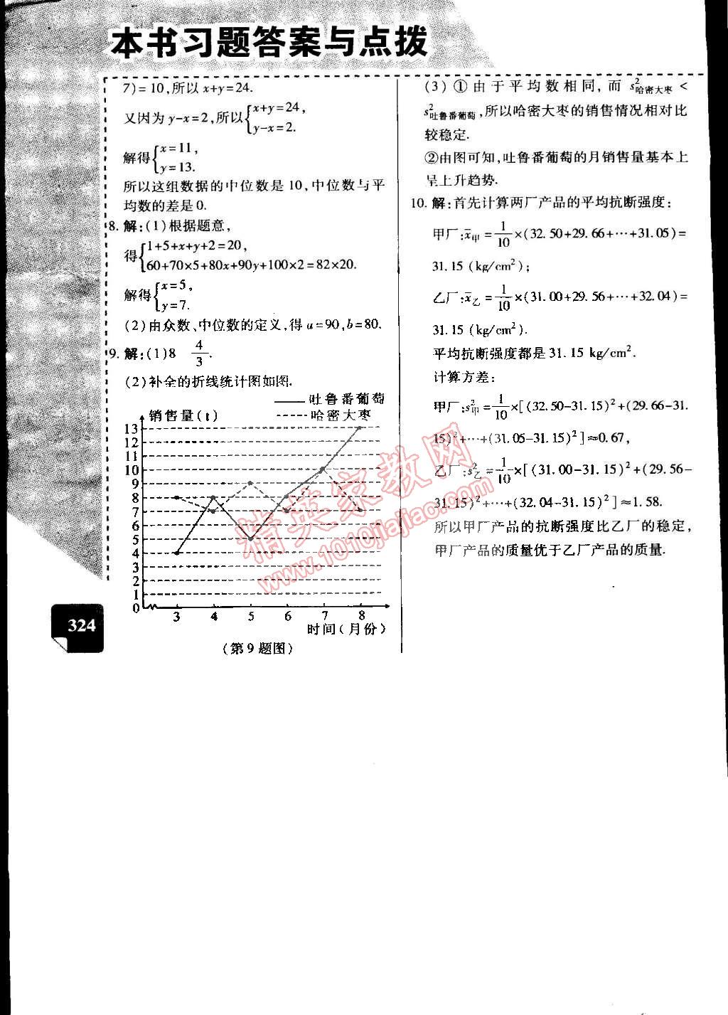 2015年萬向思維倍速學(xué)習(xí)法七年級數(shù)學(xué)下冊湘教版 第28頁