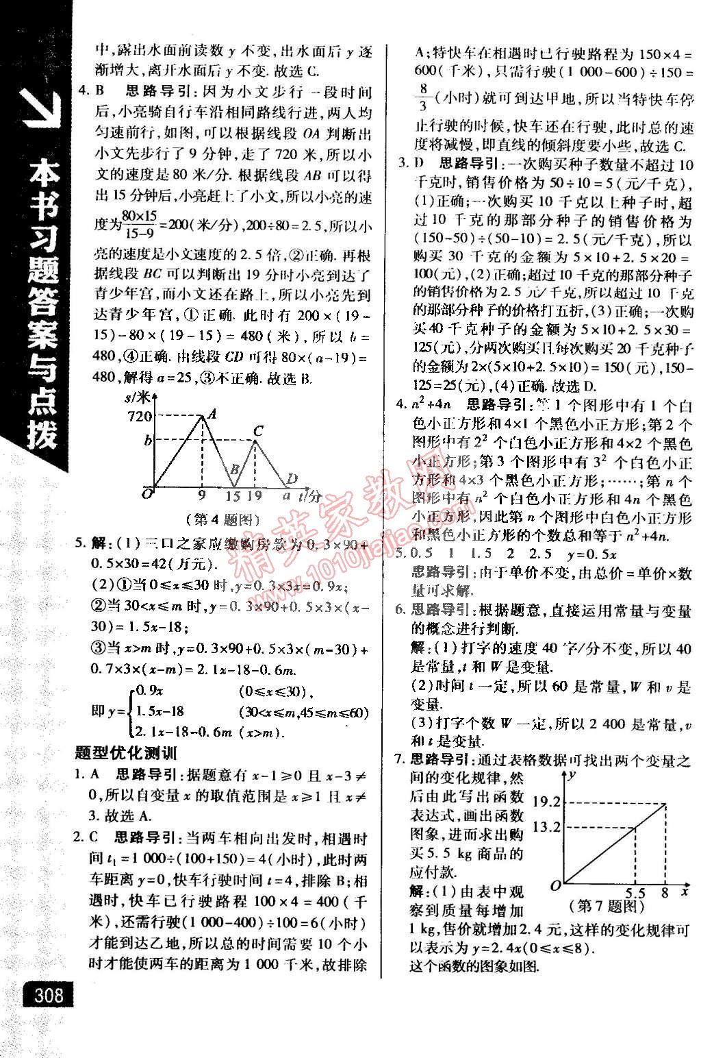 2015年萬(wàn)向思維倍速學(xué)習(xí)法八年級(jí)數(shù)學(xué)下冊(cè)湘教版 第24頁(yè)