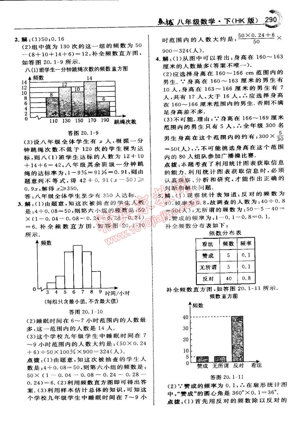 2015年特高級(jí)教師點(diǎn)撥八年級(jí)數(shù)學(xué)下冊(cè)滬科版 第57頁(yè)