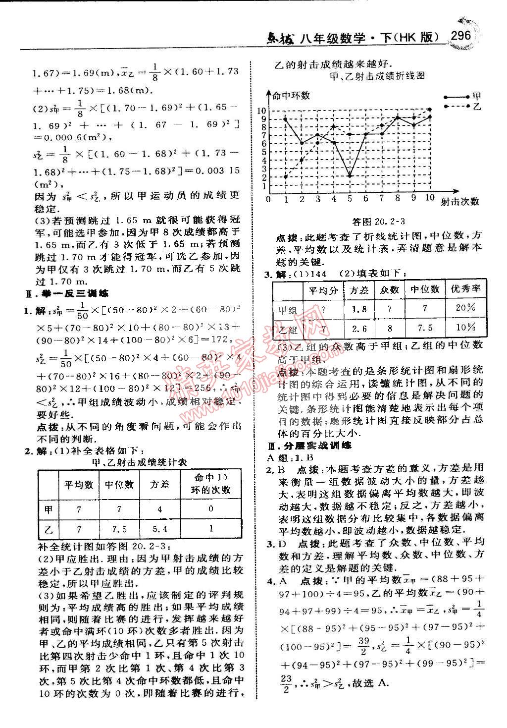 2015年特高級教師點撥八年級數(shù)學(xué)下冊滬科版 第63頁