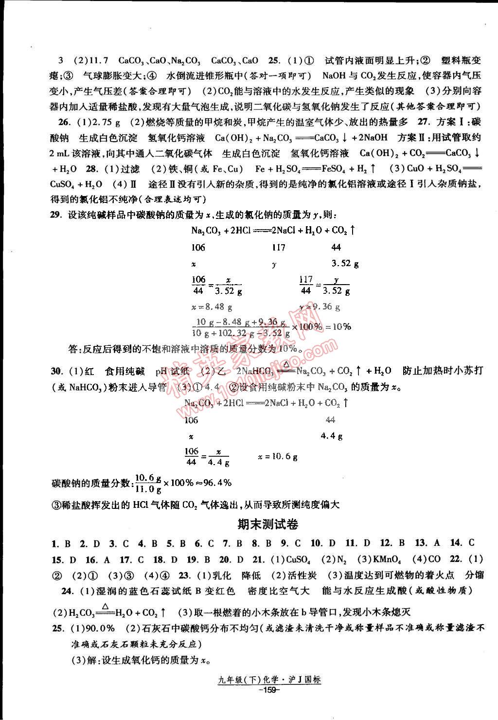 2015年經(jīng)綸學(xué)典課時作業(yè)九年級化學(xué)下冊滬教版 第15頁