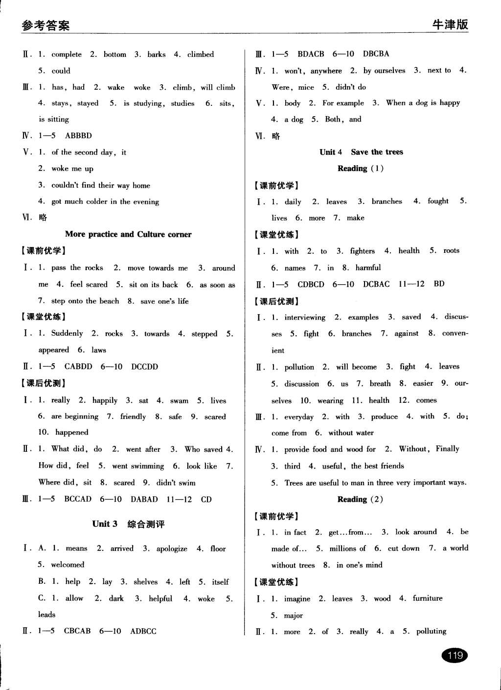 2015年全優(yōu)點(diǎn)練課計(jì)劃七年級英語下冊牛津版 第7頁