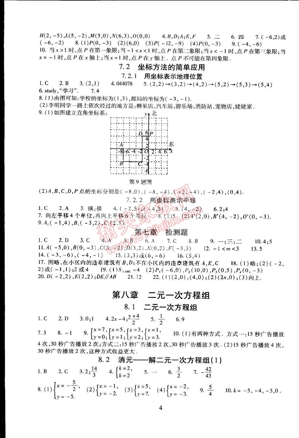 2015年海淀名師伴你學(xué)同步學(xué)練測七年級數(shù)學(xué)下冊人教版 第4頁