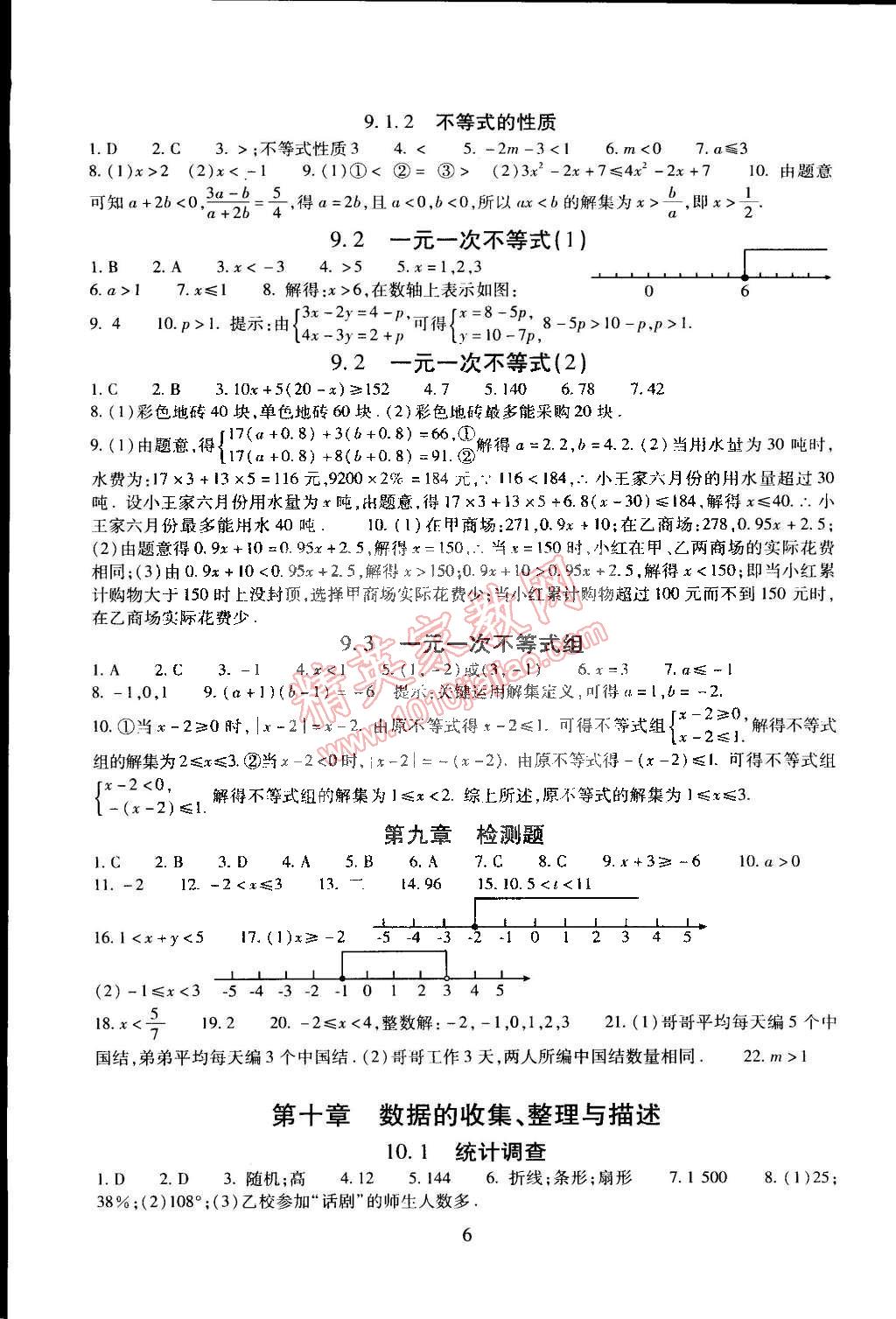 2015年海淀名師伴你學同步學練測七年級數(shù)學下冊人教版 第6頁