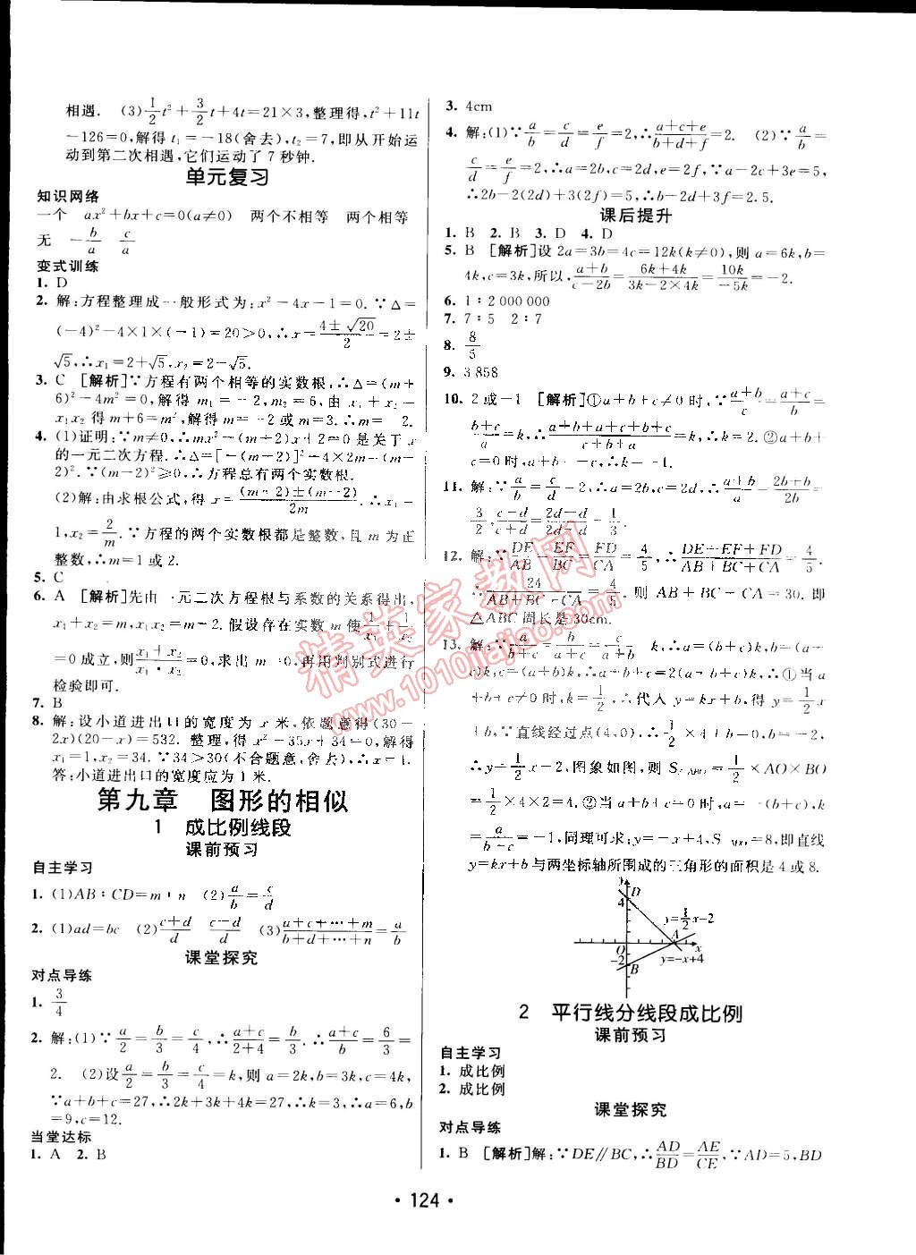 2015年同行學案課堂達標八年級數學下冊魯教版 第16頁