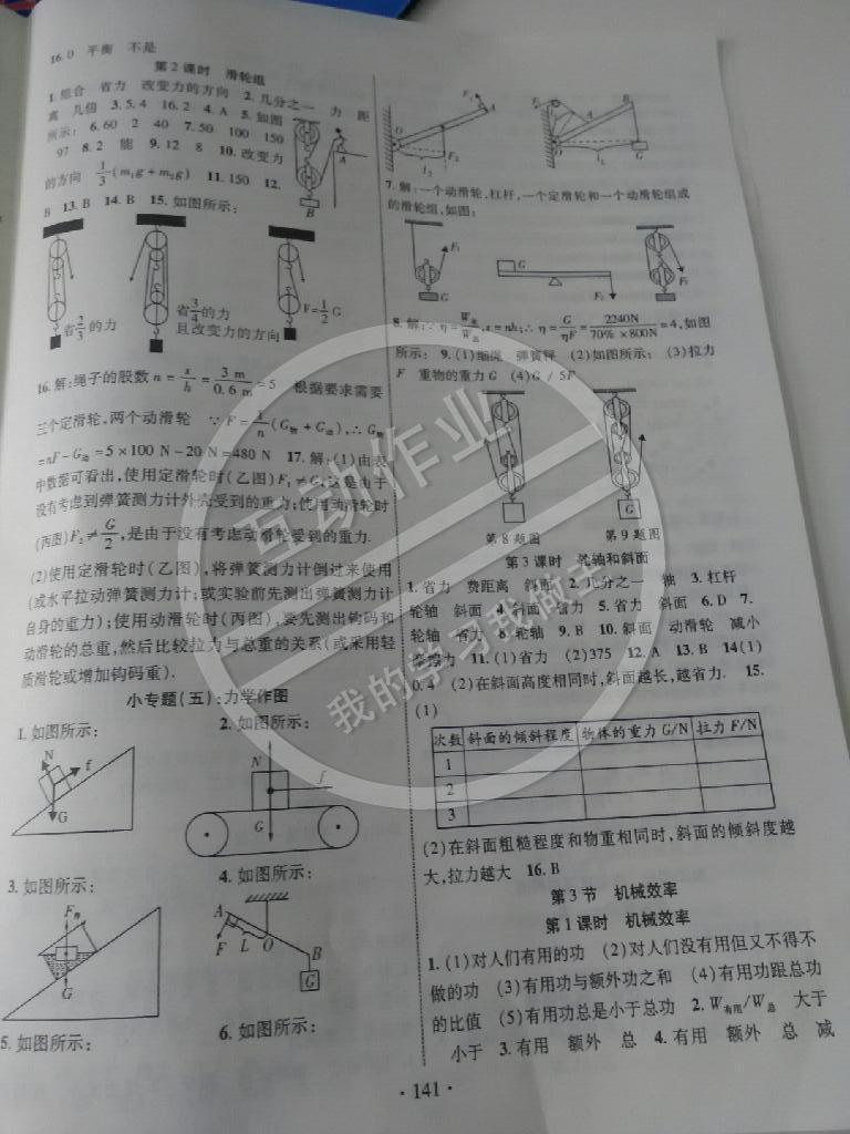 2015年暢優(yōu)新課堂八年級(jí)物理下冊(cè)人教版 第6頁