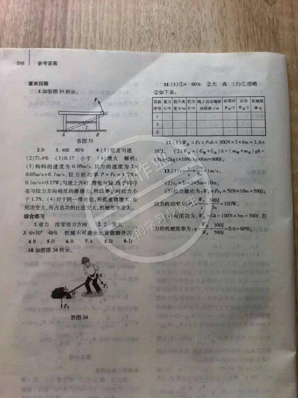 2015年基礎(chǔ)訓(xùn)練八年級物理下冊人教版 第24頁