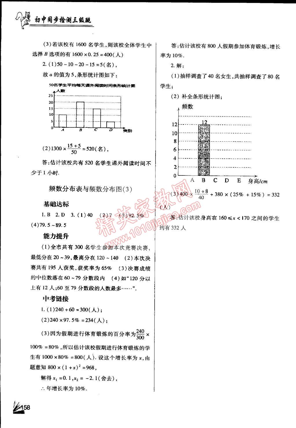 2015年數(shù)學(xué)同步檢測(cè)3級(jí)跳八年級(jí)下冊(cè) 第18頁(yè)