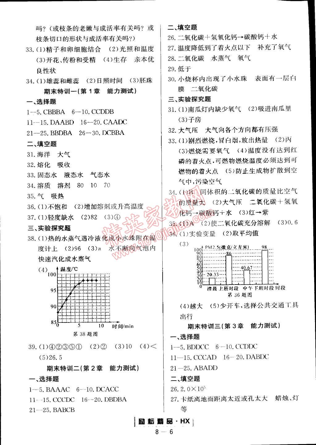 2015年勵(lì)耘書業(yè)勵(lì)耘活頁(yè)周周練七年級(jí)科學(xué)下冊(cè)華師大版 第6頁(yè)