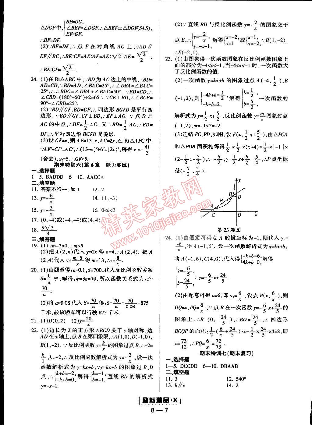 2015年勵(lì)耘書(shū)業(yè)勵(lì)耘活頁(yè)周周練八年級(jí)數(shù)學(xué)下冊(cè)浙教版 第7頁(yè)