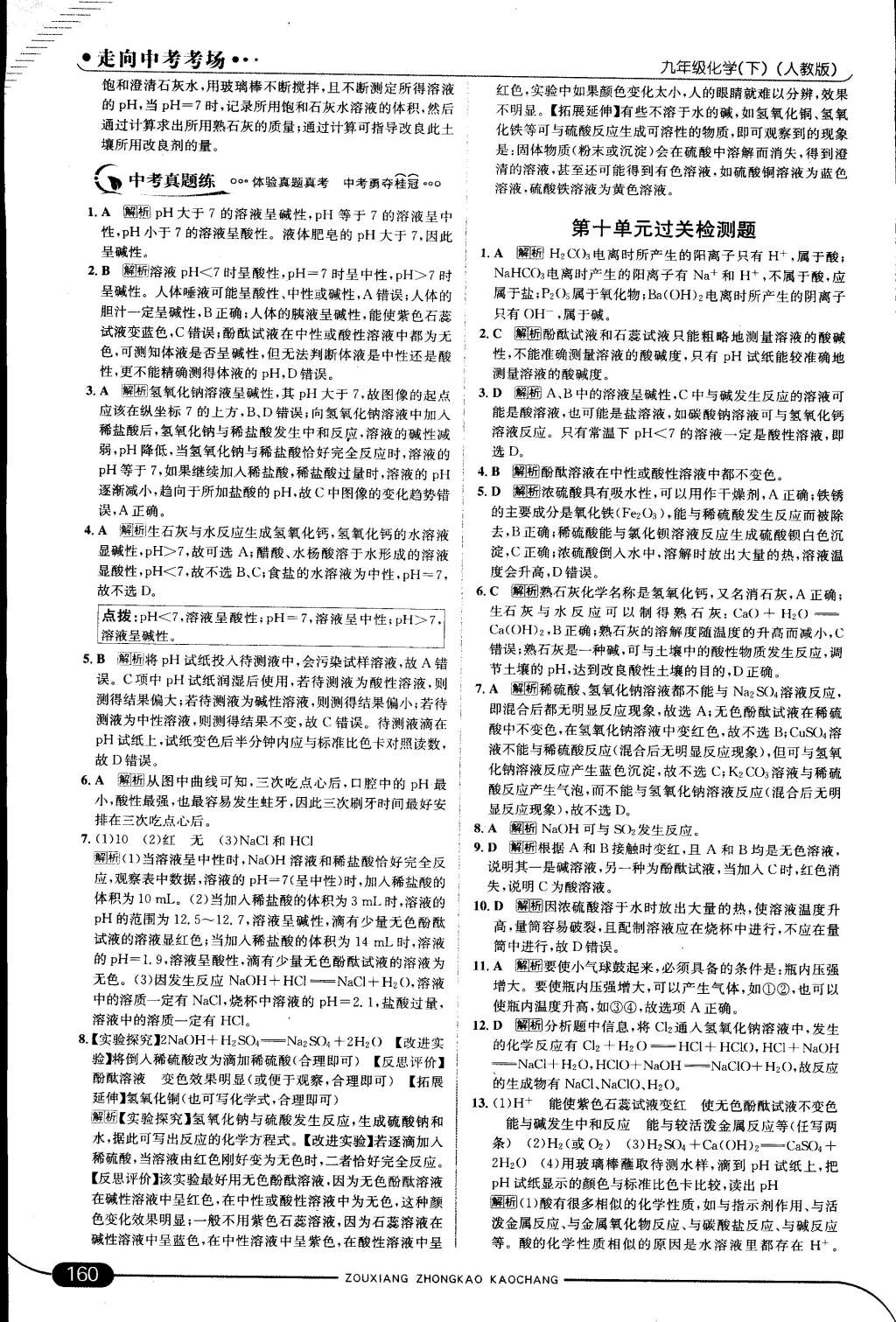 2015年走向中考考場九年級化學(xué)下冊人教版 第50頁