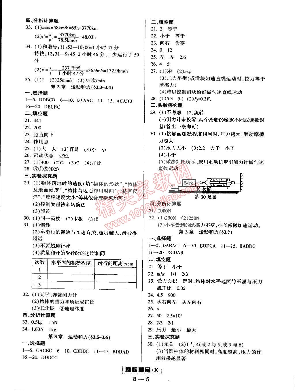 2015年勵(lì)耘書業(yè)勵(lì)耘活頁(yè)周周練七年級(jí)科學(xué)下冊(cè)浙教版 第5頁(yè)