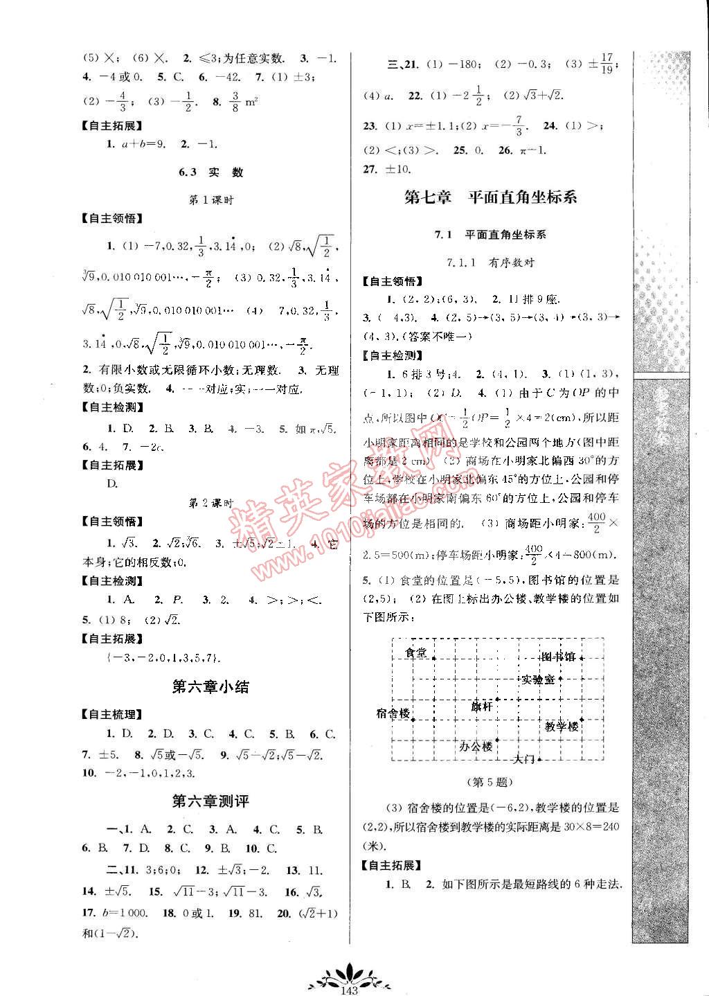 2015年新课程自主学习与测评七年级数学下册人教版 第5页