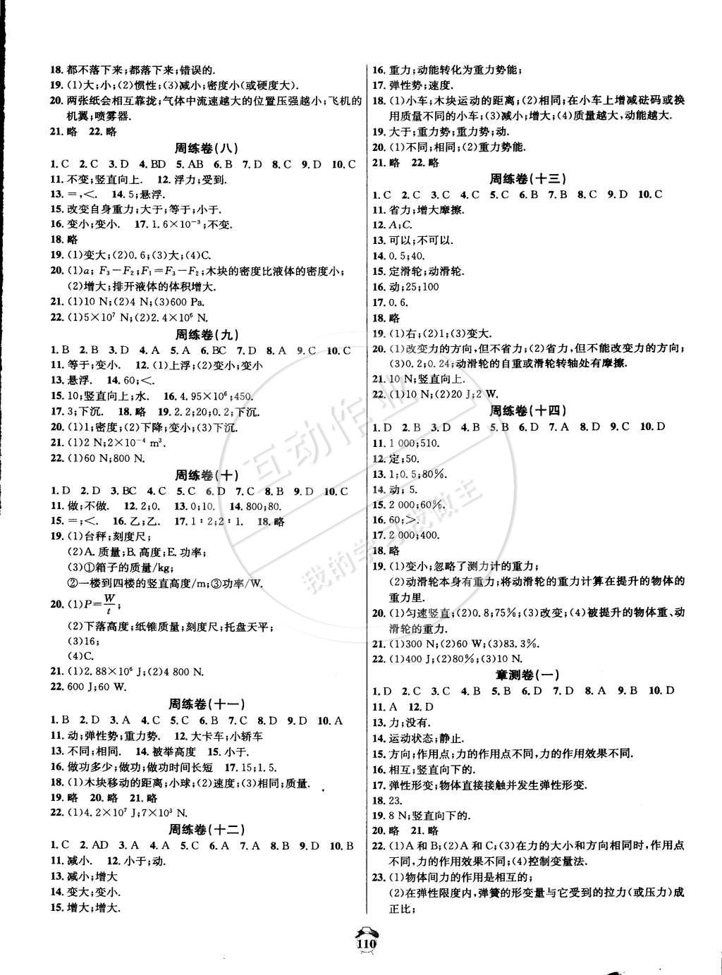 2015年輕松27套陽光奪冠八年級物理下冊人教版 第2頁