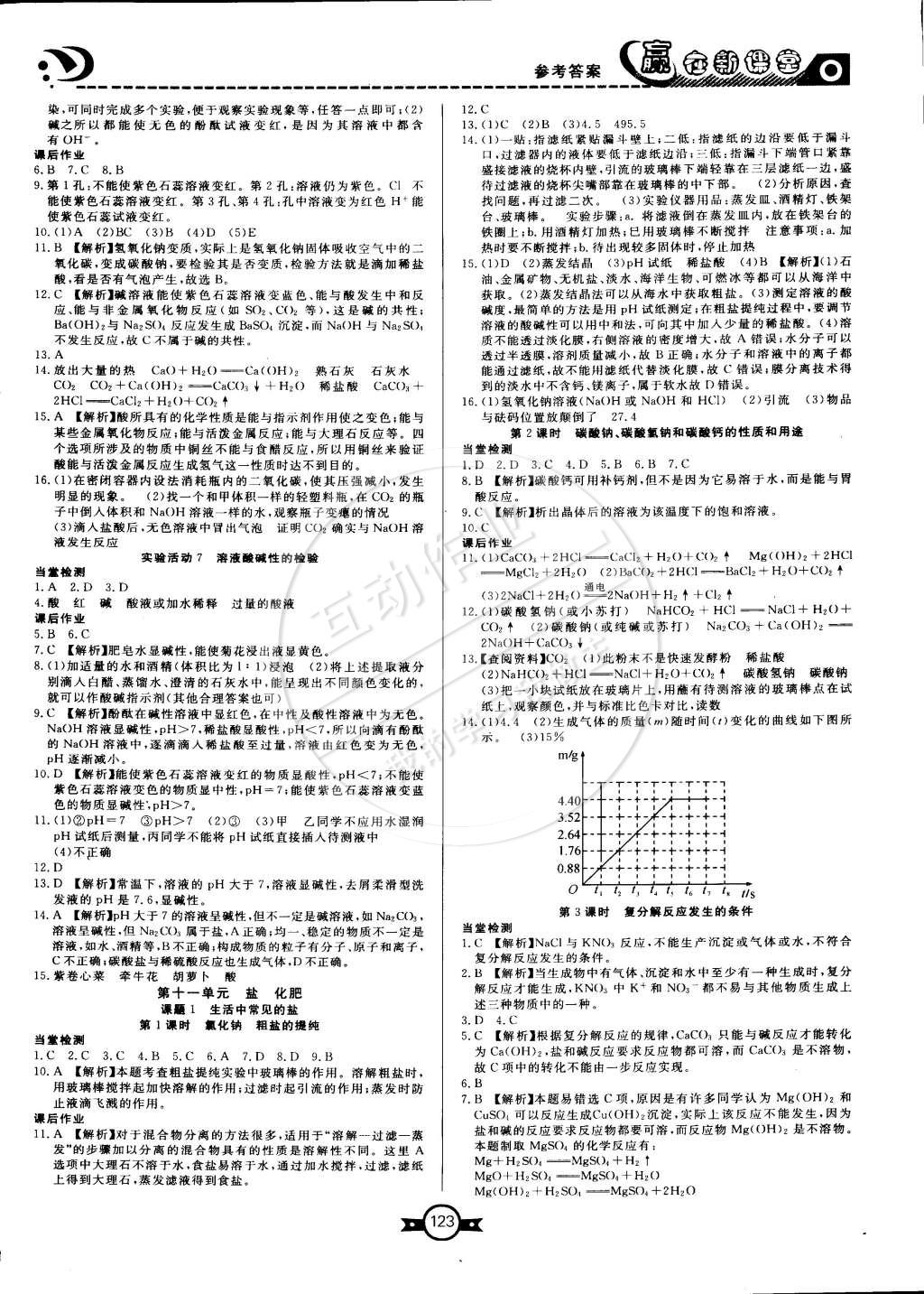 2015年赢在新课堂九年级化学下册人教版 第12页