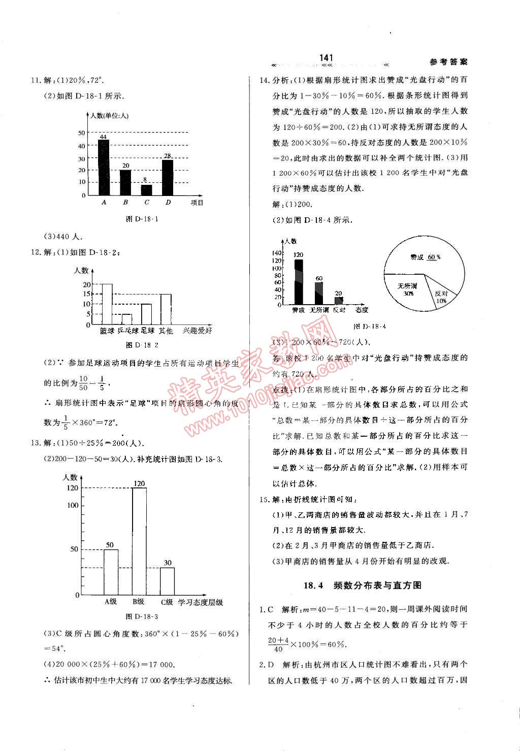 2015年輕輕松松學數(shù)學八年級下冊冀教版 第3頁