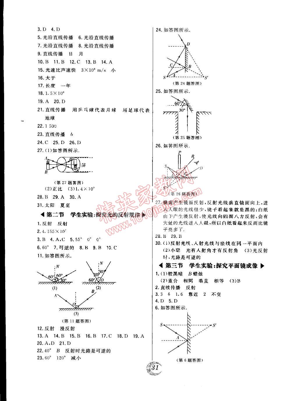 2015年北大綠卡八年級(jí)物理下冊(cè)北師課改版 第7頁(yè)