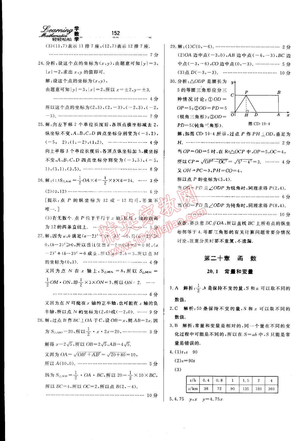 2015年輕輕松松學數(shù)學八年級下冊冀教版 第14頁