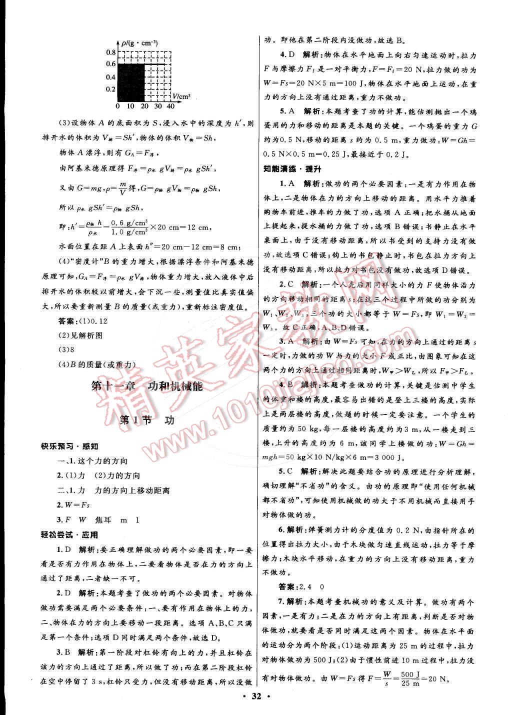 2015年初中同步测控优化设计八年级物理下册人教版 第20页